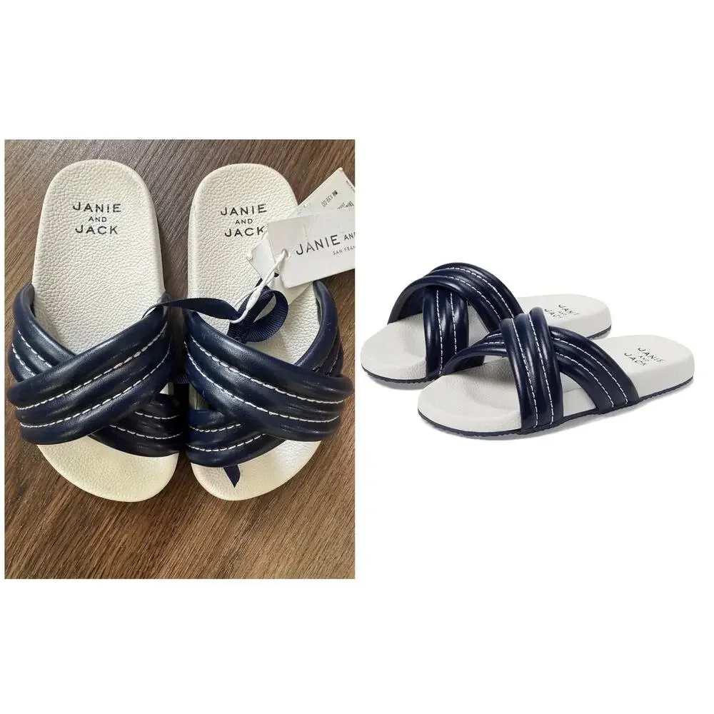 Janie and Jack Pool Slide in Navy